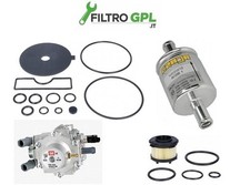 KIT REVISIONE GPL RIDUTTORE BRC GENIUS MB  + FILTRO 12mm GAS E LIQUIDA