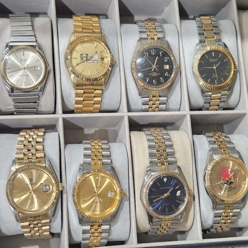 Lotto orologi uomo lunetta