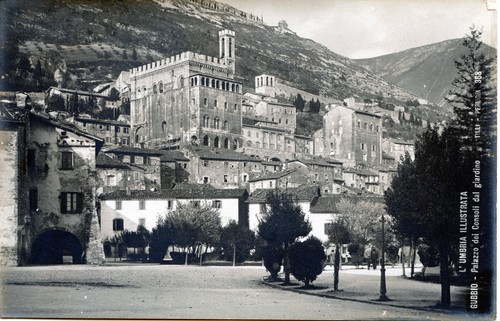 Gubbio umbria illustrata - gubbio,
