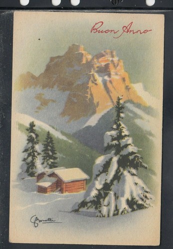 Cartolina buon anno - cartolina,