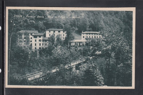 Cartolina varallo sesia - varallo, villa