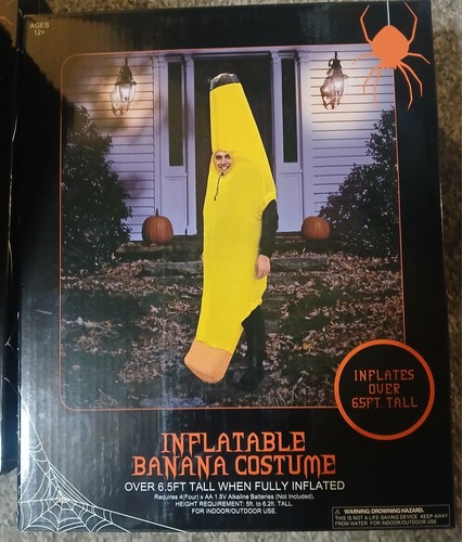 Costume banana gonfiabile