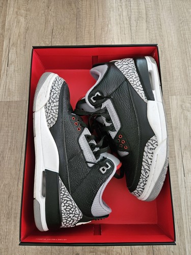 Nike air jordan nero - 3, cemento