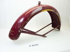 Parafango anteriore Guzzi epoca vari modelli bordeaux lungh 75 mm largh centr...