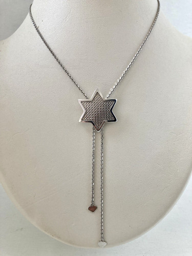Collana lariat argento - collana,