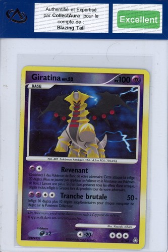 Carte pokémon giratina - carte,