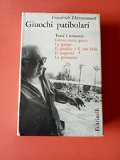 FRIEDERICH DURRENMATT, GIUOCHI