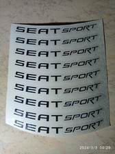 Adesivi SEAT SPORT per Cerchi Auto Leon Ibiza Cupra