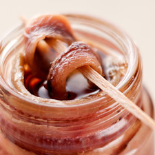 1 Filetti di Acciughe Alici in olio Salate sotto sale Italia Sicilia SCIACCA