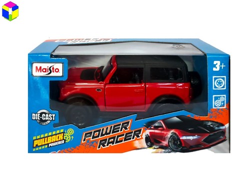 Modellino ford bronco rosso - "modellino,