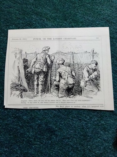 Sa25 ephemera 1915 ww1 - sa25, cartoon