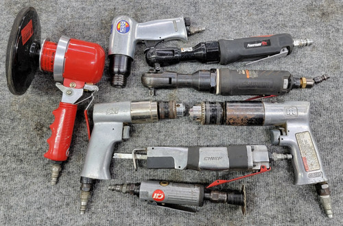 Lot air tools ratchet - of,