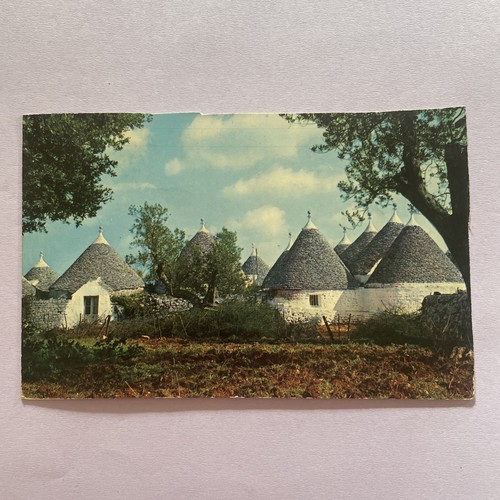 Trulli cartolina colori - cartolina,