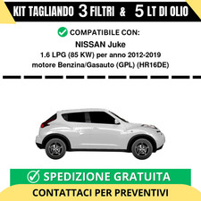 Tagliando per NISSAN Juke 1.6