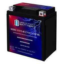 Mighty Max YTX7L-BS -12 Volt 6