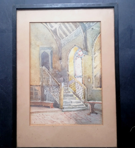 Antico quadro acquerello