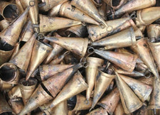 Campane mucca cono in ferro