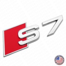 Audi S7 Rear Letter Tail