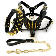 Spiked Studded Dog Leather