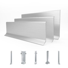 2,5 m battiscopa argento anodizzato 59 mm - 100 mm battiscopa alluminio pavimento alluminio