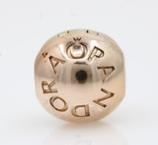 Authentic Pandora ALE R Rose Gold Logo Clip Charm 781015