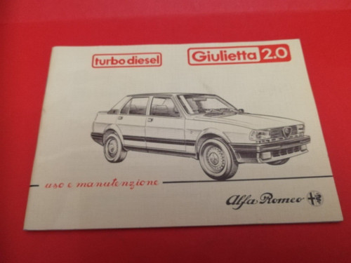 Alfa romeo giulietta turbo - alfa, 2.0
