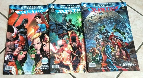 Justice league rinascita 3 - league, 1-2-3