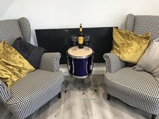 *Mobili riciclati* tavolo a tamburo *mobili funky* *mobili shabby chic* 🤞🤞