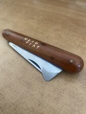 ?Coltellino Olio Fiat Collezione originale Vintage Anni 60 70 Insegna Targa