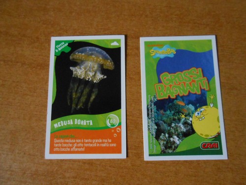 Figurina card spongebob - card,