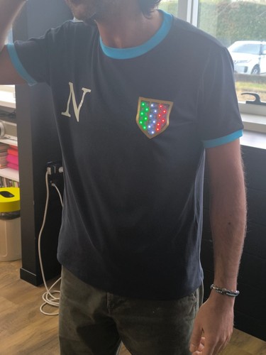 Maglia napoli con scudetto - maglia,