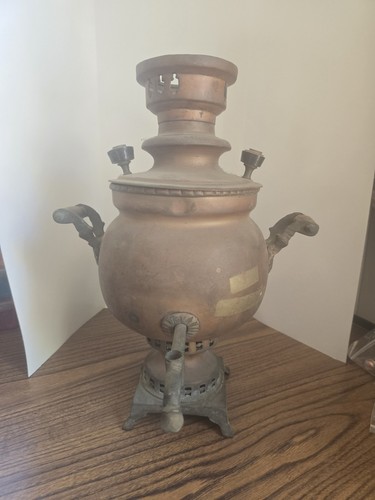 Antica caldaia acqua samovar - antica,