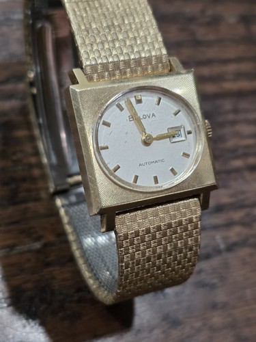 Bulova edoardian 1967 10k oro - bulova,