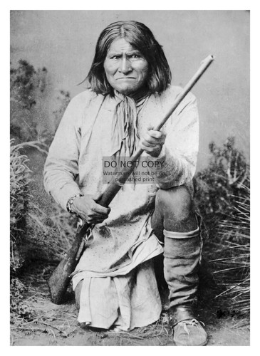 Geronimo native american - american, chief