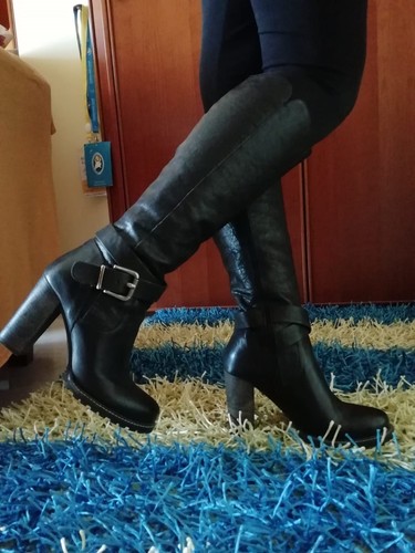 Stivali alti donna - , tacco