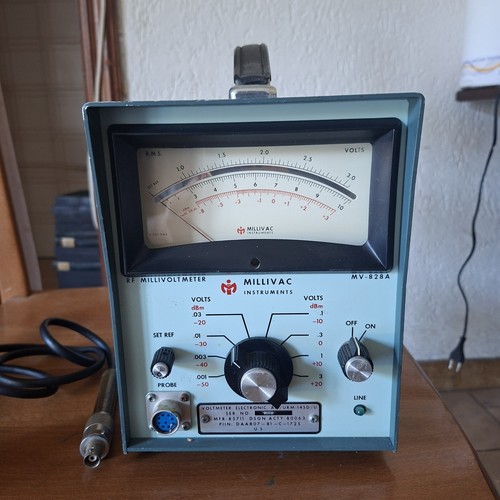 Millivoltmetro millivac - millivoltmetro, rf
