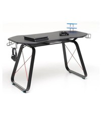 SCRIVANIA GAMING NERA CON