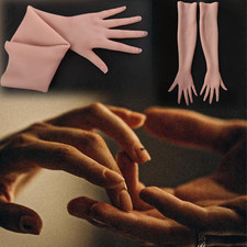 Guanti da donna realistici in