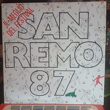DISCO 33 GIRI SANREMO 87 IL