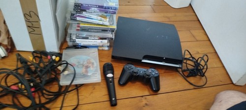 Console ps3 slim avec jeux - console,
