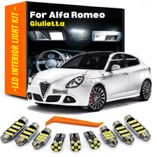 Kit LED Canbus Interni + Targa 6000K per Alfa Romeo Giulietta 2010-2017