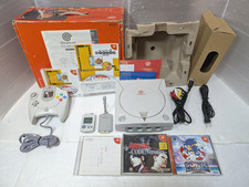 SEGA Dreamcast Console Memoria Visiva Sonic Adventure Japan Manuale