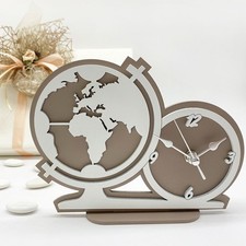 OROLOGIO MAPPAMONDO RILIEVO