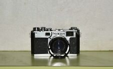 Fotocamera analogica  a telemetro Nikon S2, e obiettivo 5 cm f/2.