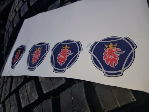 Adesivi tappo ruota gel scania - ruota,