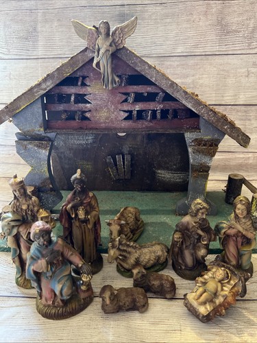 Set natività vintage - vintage, 11