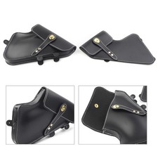 Borsa porta attrezzi lato telaio manutenzione nera motore retrò in pelle per BMW RnineT