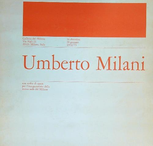 Umberto milani 1972 vv - umberto,