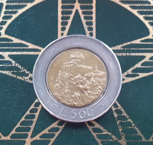 500 lire 1988 - (£),