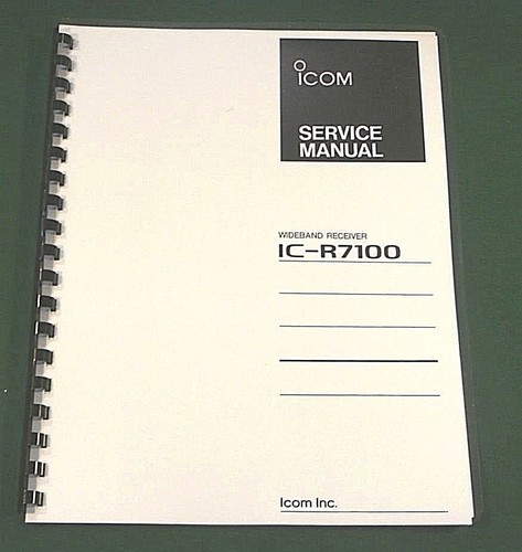 Icom r7100 manuale - manuale, di